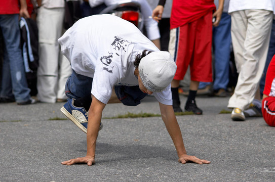 街頭舞者