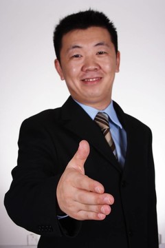 握手