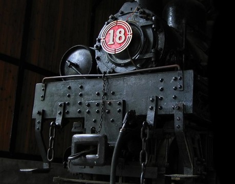老式蒸汽機車