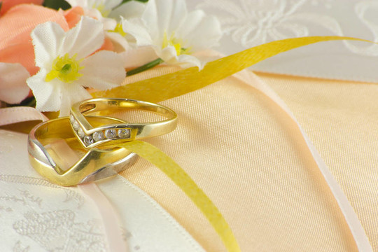 結(jié)婚戒指墊