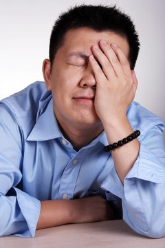 傷心的商人
