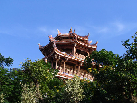 古老的Chinese Pagoda