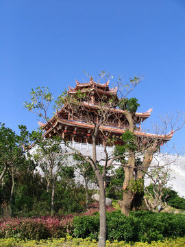 古老的Chinese Pagoda