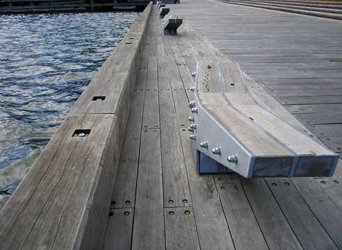 在Docklands碼頭
