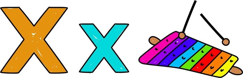X是木琴