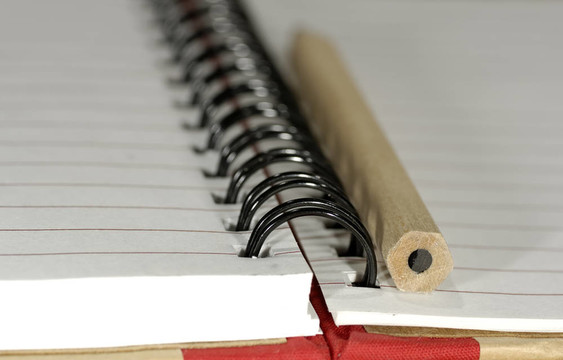 打開的書