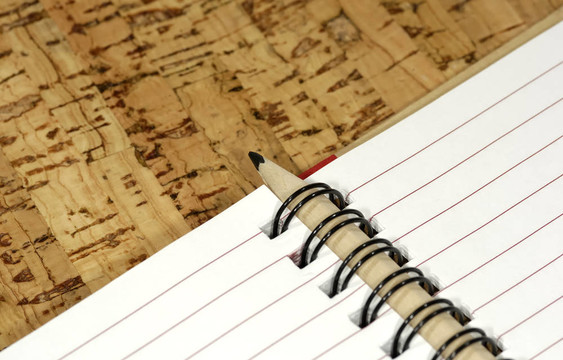 打開的書