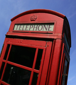 英國(guó)的電話(huà)亭