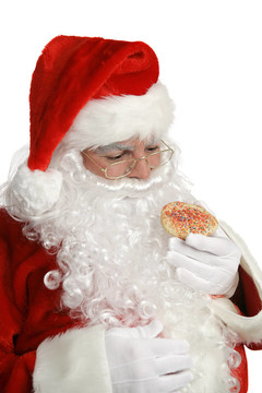 Santa節(jié)食減肥
