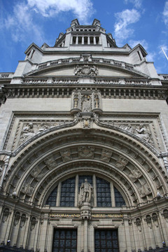 維多利亞和Albert Museum；南肯辛頓，倫敦