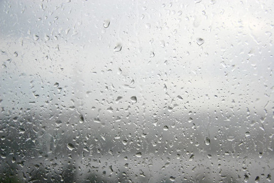 紋理雨滴在一個窗口