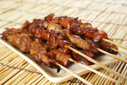雞肉沙爹