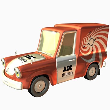 卡通車