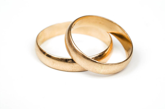 黃金結婚戒指