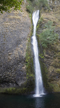 Horsetail Falls；哥倫比亞峽谷