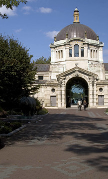 布朗克斯動(dòng)物園中心古典建筑