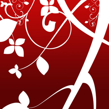 藝術(shù)紅色復(fù)古背景（所有元素由我）