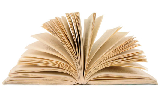 打開的書