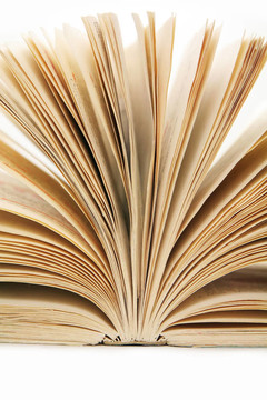 打開的書