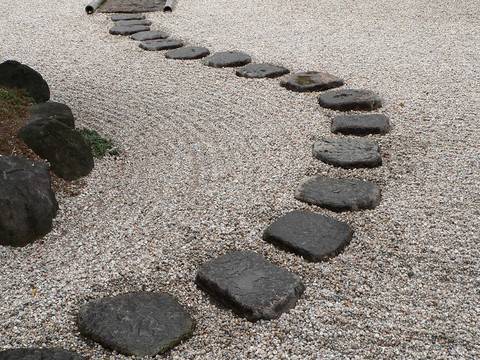 日本的石頭花園
