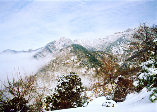 雪山印象
