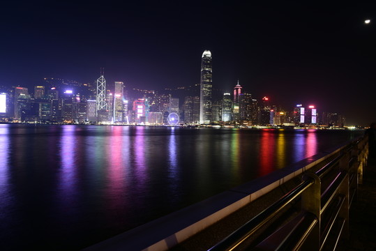維多利亞港夜景