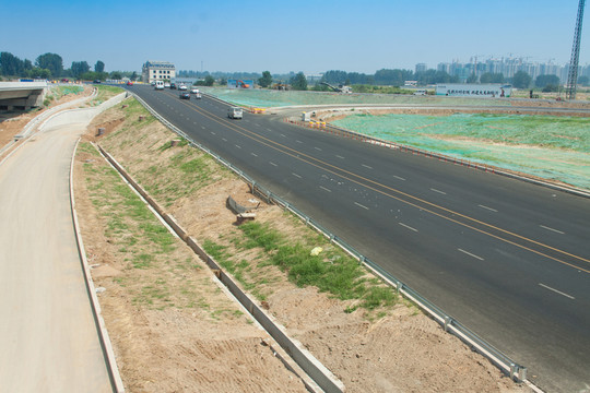 道路建設(shè) 道路施工 鋪瀝青