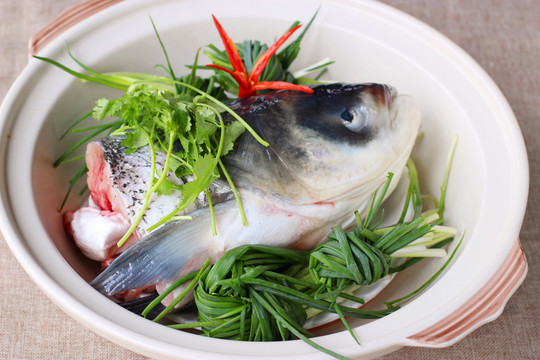 濃湯魚頭