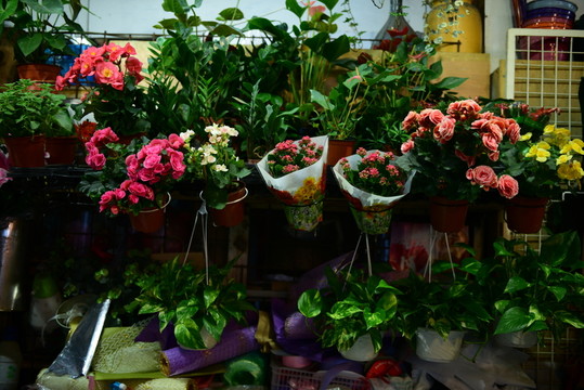 鮮花店