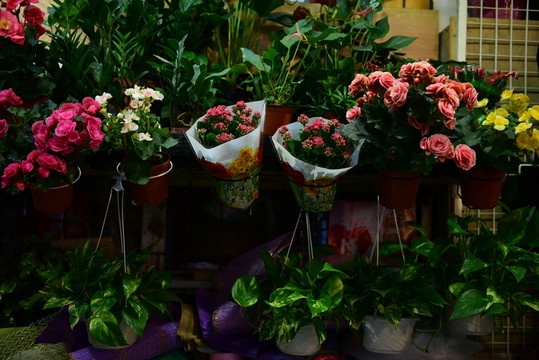 鮮花店
