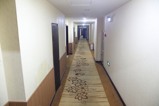 賓館過(guò)道走廊