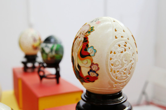 鴕鳥蛋工藝品