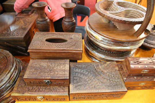 巴基斯坦玫瑰木工藝品
