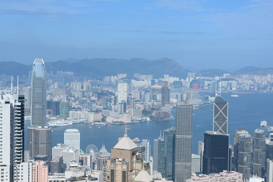 鳥瞰香港 山頂