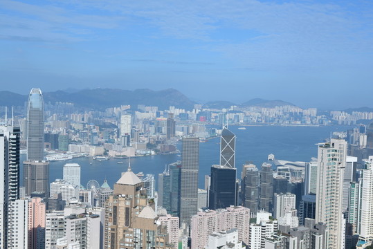 鳥瞰香港 山頂