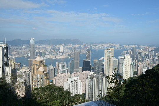 鳥瞰香港 山頂