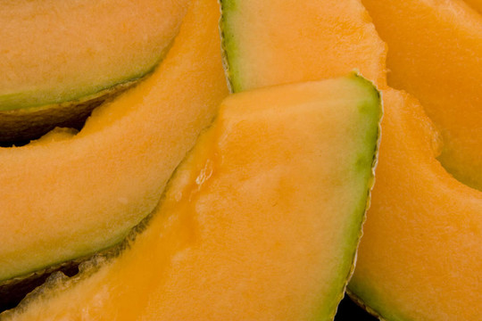 切cantalope