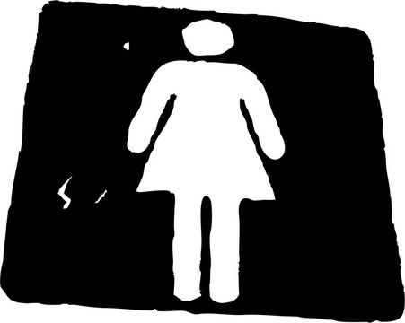 女廁所標(biāo)志