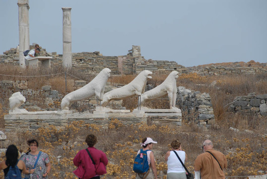 遺址在Delos