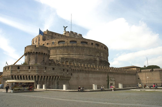 Saint Angelo Castle；羅馬；意大利