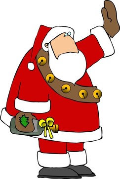 Santa與葡萄酒