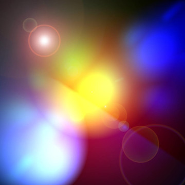 彩虹鏡頭光暈