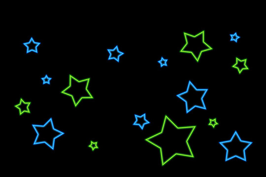 發(fā)光的星星