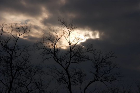 黑暗的天空