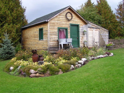 秋天的小屋