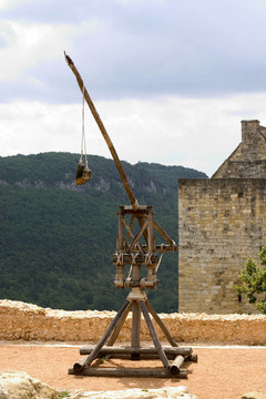 投石機(jī)在Castelnaud；法國