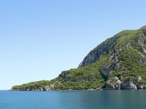 夏天的海景