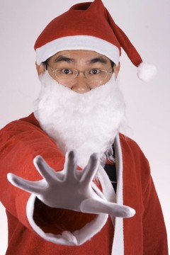 Asian Santa Claus說(shuō)“不”
