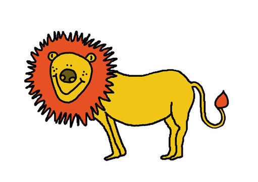 可愛(ài)的獅子