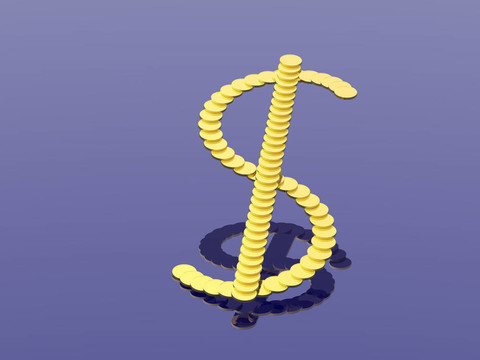 通往成功的階梯。3d